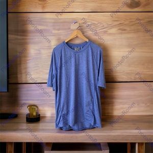 Mondetta Outdoor Project Athletic T-Shirt Periwinkle - Mens XL